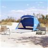 Generic Tenda da Spiaggia 2 Persone Blu Impermeabile