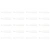 Drawup Esche morbide T-Tail 3,5 centimetri affondamento lento per basso (bianco 3,5 cm)