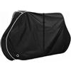CAQYPVH Copribici Impermeabile Antipioggia, 70 25 45in 178 115 64 Cm, Moderna, Minimalista, Materiale 210D, Colore Nero