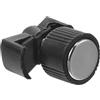 Operitacx Magnete per Bici da Montare sui Raggi, per Mountain Bike, Nero | Pvc e Magnete, Compatibile Raggi Piatti e Tondi, Installazione Semplice, Accessorio per Ruote