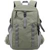 Drawup Outdoor Escursionismo Daypack 28L con SOS Fischietto (verde) | Tessuto in nylon ultraleggero, rivestimento impermeabile, capacità 28 l, ideale per lunghe escursioni e viaggi