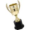 VICASKY Coppa Premio in PVC Oro, per Competizioni e Giochi per, Calcio, Scuola Primaria, 1 Pezzo
