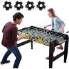 Chiyyak Palline di Ricambio per Biliardino, 4 Palloni da Calcio Colorati per Gioco da Tavolo, Perfetti per Giochi da Tavolo Al Coperto, Dimensioni 36 Mm, Design Ecologico