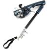 KTUXZCI Esperienza di pesca Mini canna da pesca Canna pieghevole Plus | Fisherman Include kit iniziale completo Carry Cast Pole Carrycast