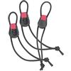 Jiawu Cravatta per Canna da Pesca, Cinghie per Canna da Pesca Elastiche in Nylon da 3 Pezzi con Fibbia a Sgancio Rapido, Supporti per da Regolabili per Riporre i Bastoncini, Cavo per Organizer per