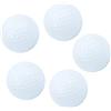 Beufee Palline da golf da pratica da 5 pezzi, Palline da golf morbide per interni ed esterni da 42,67 mm Accessorio per allenamento sportivo