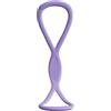 Generisch Fasce elastiche di resistenza in silicone a otto forme, per allenamento | Fascia per esercizi a forma di asso, per braccia, schiena, spalle, gambe, pilates, allenamento a casa e in palestra