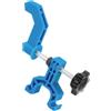 CLISPEED Supporto di Centratura Ruota Bici Compatto e Preciso, Blu | Acciaio Inossidabile, Abs e Gomma, Leggero da Trasportare, per Rimessa e Custodia, Stile Elegante