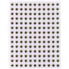 Drawup Occhi di pesce placcati oro 0,3 cm parti riflettenti dell'esca | Base dorata, dimensioni 0,3 cm, rivestimento riflettente leggero, plastica robusta, migliora l'attrazione dell'esca