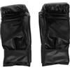 Gatuida Guantoni da Boxe da Allenamento Rinforzati in Pu Nero per Adulti | Sacco e Colpitori, Facili da Indossare e Lavare, Regolabili Fori D'aria, Stile Elegante