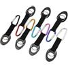Alasum 5 Pezzi Water Bottle Carrier Clip, Water Bottle Hook Buckle, Holder Clip in Silicone, Handsfree, Scratch-Resistant, per Borraccia e Bottiglia, attività All'aperto e Colore Casuale