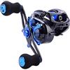 Sougayilang baitcasting mulinello 7.0: 1 Gear - Low profile Carbon Fiber Drag 9 + 1 cuscinetti freni Dual magnetico pesca a mosca