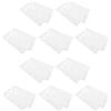 COLLBATH 10 Fogli Borsa Ghiaccio per Frigorifero Borsa per Ghiaccio Riutilizzabile PE e Nonwoven Bianco Caldo e Freddo per Alimenti e Merci Deperibili Spedizione e Coolers