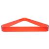 BESTonZON Table Pool Balls Rack, Triangle Billiard Rack in PC Rosso, 2-1/4, per Bilie da Biliardo, per Tavolo da Casa