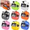 IWILCS 8 Pezzi Contapersone Manuale, Contatore a Clicker, Contatore Manuale, Contatore Digitale a 4 Cifre, per Corsa Golf Baseball per Contare Sport Golf Allenatore Scuola (8 Colori)