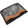 Cabilock Borsa per Racchette da Ping Pong Sospesa, Porta Racchetta Ping, Oxford, Nera, con Scomparti e Divisori Integrati, per Accessori e Palline, Allenamento Quotidiano e Organizer Sala