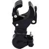 WRITWAA Bike Light Stand con Clip Girevole a 360°, Supporto in ABS Nero per Torcia e Mountain Bike