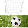 MIYUANGKJ Rete da calcio, 3 x 2 m, rete di ricambio in fibra di polipropilene | Porta da calcio resistente alle intemperie e robusta, rete di ricambio per allenamento di calcio, interni