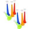 iplusmile 8 Pezzi Clacson Sportivo in Plastica da Stadio, 11 Pollici