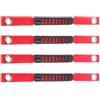 CIYODO 2 Paia Maniglia Laterale Kayak Antiscivolo, Set, PVC Pp Rosso | Ricambio per Kayak e Barca, Impugnatura Ergonomica, Facile da Installare, Presa Comoda, Colore Rosso