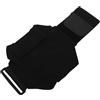 VANZACK Borsa Sportiva Regolabile Porta Telefono per Gamba, Marsupio da Corsa in Nylon Nero, Taglia Regolabile, per Running e Fitness