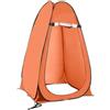 Jotekonoby Tenda da doccia portatile da campeggio, per installazione istantanea per la | Tenda da doccia portatile da campeggio, in poliestere 170T, pop-up automatico, spogliatoio, WC, pesca, blu