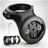 Herreicher Supporto per Reggisella per Radar Garmin Varia RTL500/510/515/RVR315 - Adattatore Quarter Turn per 27,2/30,9/31,6mm - Compatibile con Magene L508 e iGPS SR30
