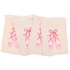 Hoement 4 Pezzi Borsa Tote per Danza Tema Balletto, Sacchetto in Lino Leggero e Capiente per Scarpe e Costumi, per Pratica Quotidiana e Spettacoli