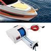 PalaUha Verricello elettrico da 20,4 kg per barche 12 V Marine Power Anchor Winch salata barca pontone verricello salpa ancora kit con telecomando wireless e corda di ancoraggio pre-avvolta 20,4 m