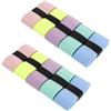 TEHAUX 10 Pezzi Nastro Antiscivolo Materiale Pu Texture Antiscivolo per Presa per Impugnatura Racchetta da Tennis e Paddle Pickleball