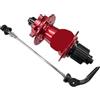 AYBDSJNWSF Mozzo bici posteriore 28 32 36 fori 5x135 10x135 12x142 cubo asse 12 velocità(Red 32H TA MS rear)