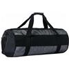 Hellery Borsa a Rete da Subacquea Borsone Attrezzatura Sacca da Immersione Borsa da Nuoto in Rete Resistente con Ventilazione Rapida E Manico Solido Adatta, Nero