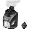towild DL1200S Luci Bici con Telecomando,1200 Lumen Montaggio a Sospensione Luce Bicicletta LED, USB-C Ricaricabile da 3200mAh,Antiabbagliante Luce per Bici Strada e MTB, IPX6 Fanalini Anteriori Bici