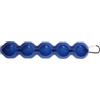 LIFKOME Custodia per Palline da Golf in Silicone Blu, 5 Pezzi