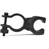 BESTOYARD Supporto Luce per Bici in Gomma Nero Protezione Manubrio e Regolazione a 360 Gradi, Accessorio Leggero per Ciclismo Sicuro