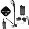 Generico Doccia Portatile Pompa Da Campeggio Ricaricabile Impermeabile Per Esterni | Doccia da Esterno con Display LED 3 Modalità Di Spruzzo Impermeabile Per Campeggio, Spiaggia, Camper E Giard