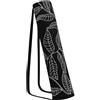 COLLBATH Borsa per Yoga Tappeto Nero in Poliestere Cotone Portatile | Pieghevole, Compatta, Stile Decorativo, Pratica da Portare a Mano, per Appassionati di Yoga
