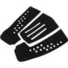 NUSITOU Tappetino Coda per Antiscivolo Surf Nero e Tavola Eva da Adesivo Sagomata Controllo e Comfort Ottimizzati Longboard e Shortboard Paddle Boarding