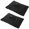 HAPINARY 2 Pezzi Sacchi Zavorra per Reti Sportive 34x23 Cm in Oxford Nero