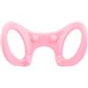 EXCEART Cerchio Yoga Rosa in Pp per Massaggio e Allenamento Spalle | Accessorio per Yoga, Strumento di Allenamento della Schiena, Attrezzo per Gambe, Stile Fashion