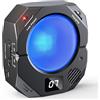 SWANPOW Sistema di addestramento al fuoco secco, bersaglio elettronico compatibile con cartuccia di allenamento 9 mm/380ACP/45ACP/più, 5 gradi di difficoltà, feedback suono/flash