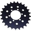 VlHpnpe Vassoio a 25 denti pignone Disco Freno Alti adatto catene 410, bicicletta, viaggi in città, equitazione in montagna