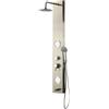 DP Griferia DP Bath - CF-8605 Colonna Doccia Idromassaggio, Acciaio Inossidabile, Argento