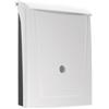Rottner cassetta delle lettere Posta, serratura a cilindro con 2 chiavi, in plastica, LxH 250x340 mm, kit di fissaggio incluso