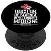 profession academic degree university ca Dottore in Medicina Veterinaria Medicina Fauna Selvatica PopSockets PopGrip Adesivo