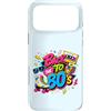 Funny Eighties 80s Costume Party Back to Custodia per iPhone 17 Pro Max Back to 80s Nostalgia Roller Skate Boombox Cassette Tape anni '80