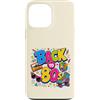 Funny Eighties 80s Costume Party Back to Custodia per iPhone 13 Pro Max Back to 80s Nostalgia Roller Skate Boombox Cassette Tape anni '80