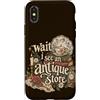 Antique Store Finds Custodia per iPhone X/XS Citazione del negozio vintage dell'usato Funny Antique Store