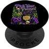 Halloween Costume Funny Spooky Season Halloween Scegli il tuo veleno Divertente Mago Vintage Halloween PopSockets PopGrip Adesivo