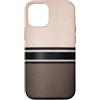 The Print Edit Custodia per iPhone 12/12 Pro Calze velate nere a righe orizzontali lingerie gotica